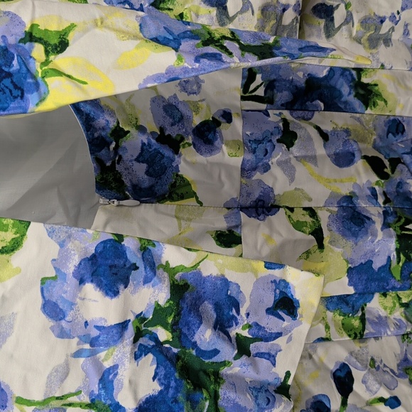 Ralph Lauren White Floral Dress Size 6 Nwt New - Picture 7 of 8